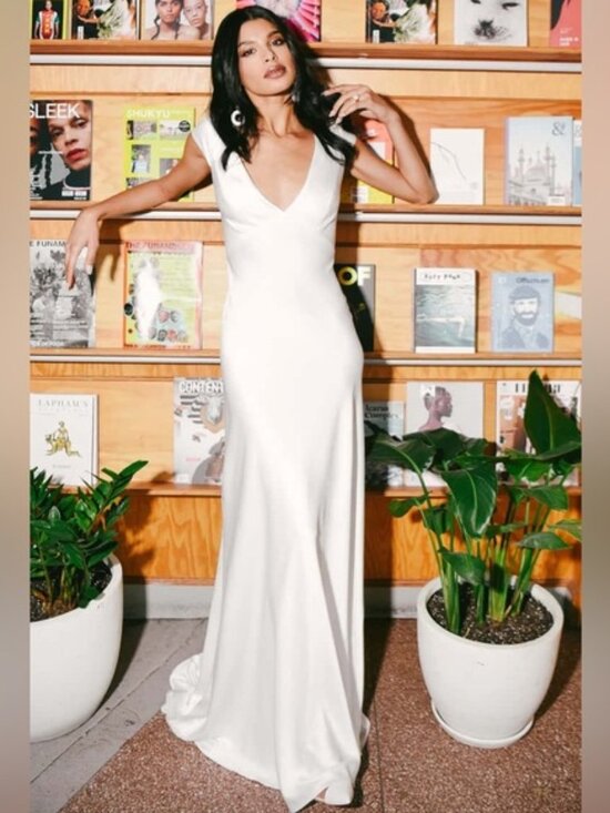 Jenny Yoo Dresses & Skirts - Jenny shoo Bronwyn Dress - Elegant White Evening Gown